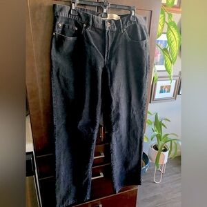 Gap black thin wale corduroys.  34 x30. Straight fit. Like New!